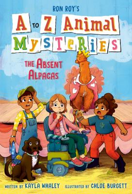 Book cover for The Absent Alpacas by Kayla Whaley