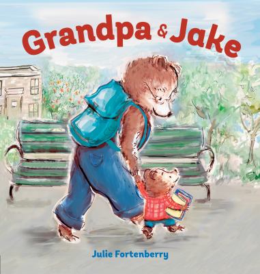 Book cover for Grandpa & Jake by Julie Fortenberry