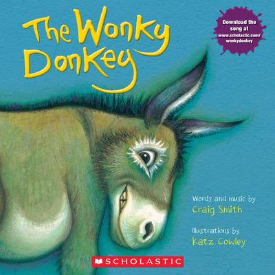 Book cover for The Wonky Donkey by Craig Smith