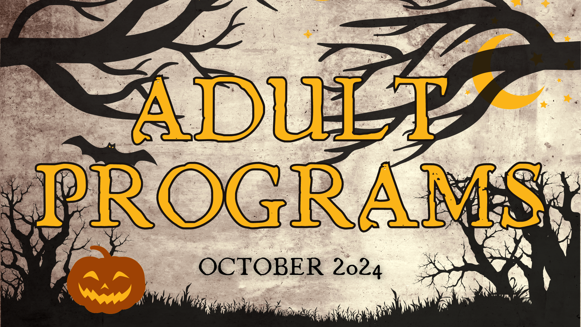 October Programs for Adults