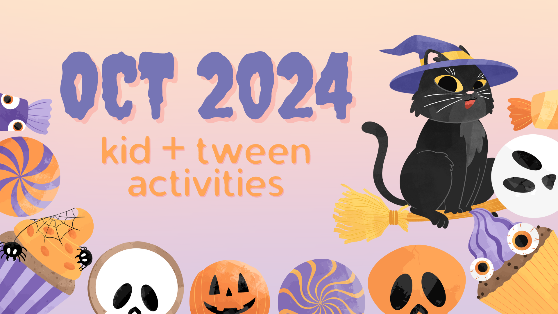 October Programs for Kids ‘n’ Tweens