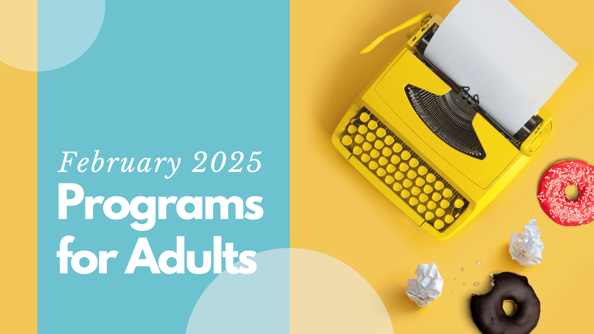 February Programs for Adults