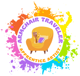 Junior Armchair Traveler Artist Edition logo