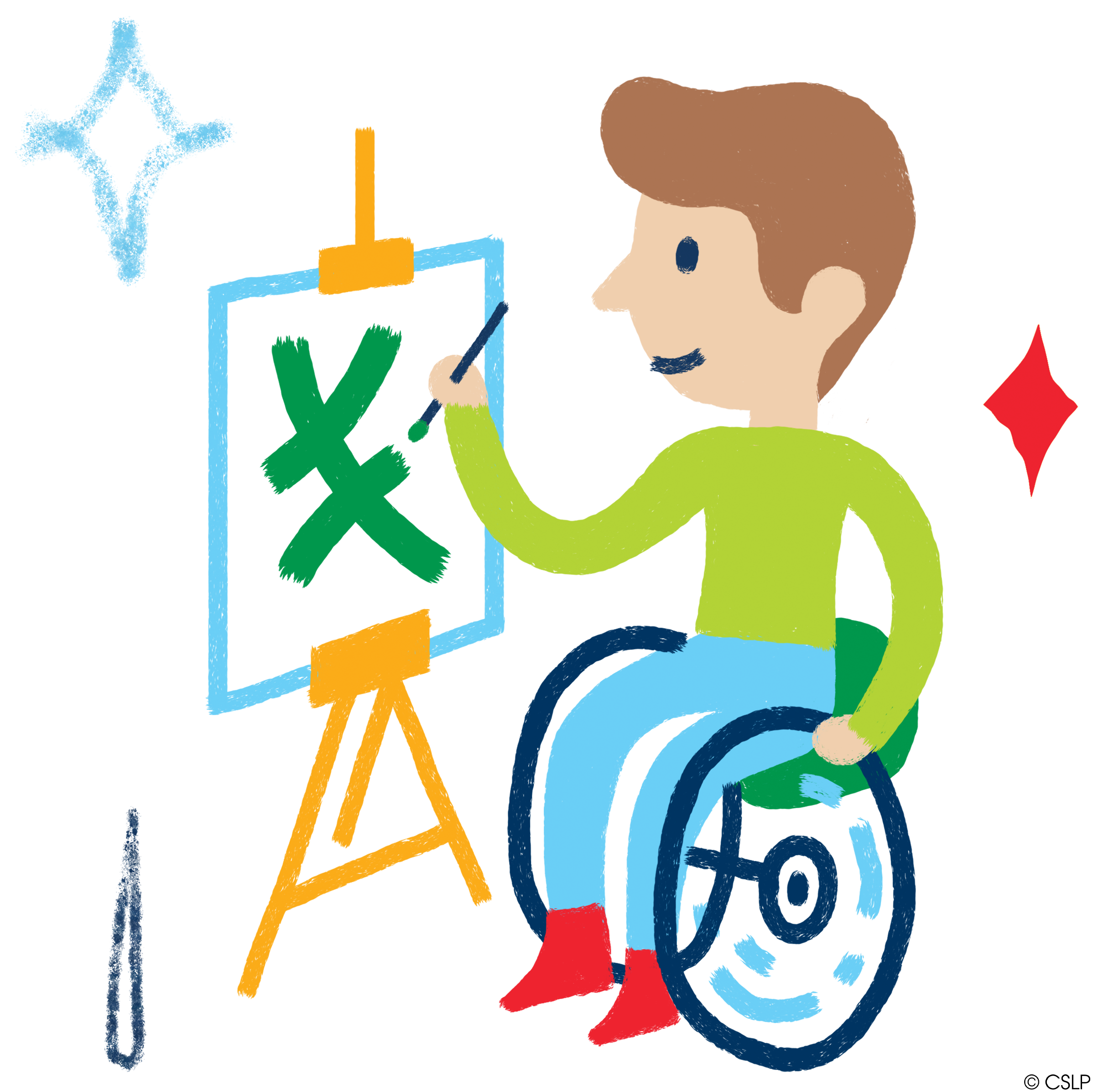 CSLP_2025_WheelchairPaint Children's Summer Reading 2025 Maestro