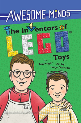 Book cover for Awesome Minds: The Inventors of LEGO Toys by Erin Hagar
