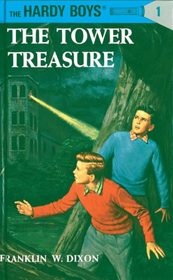 Book cover for The Tower Treasure by Franklin W Dixon
