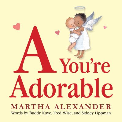 Book cover for A You're Adorable by Martha Alexander.