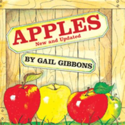 Book cover for Apples by Gail Gibbons