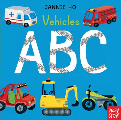Book cover for Vehicles ABC by Jannie Ho.