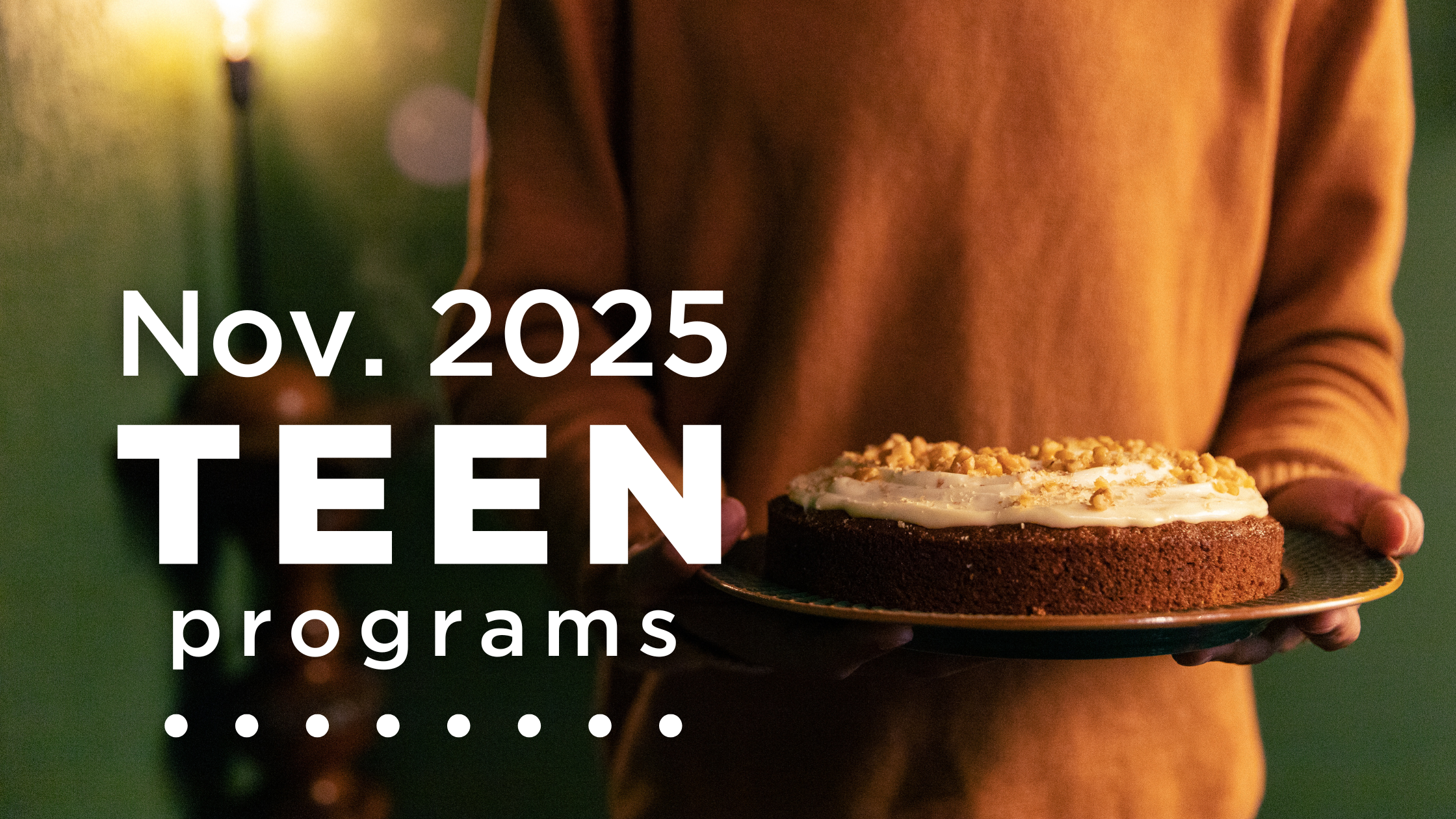 November 2025 Teen Programs