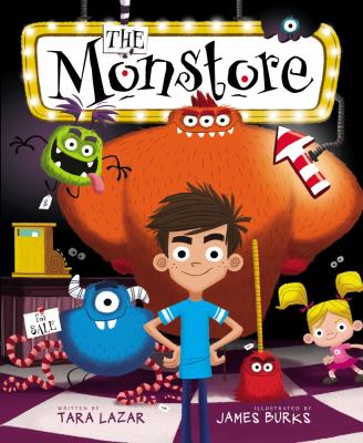 The Monstore by Tara Lazar Book cover for The Monstore by Tara Lazar