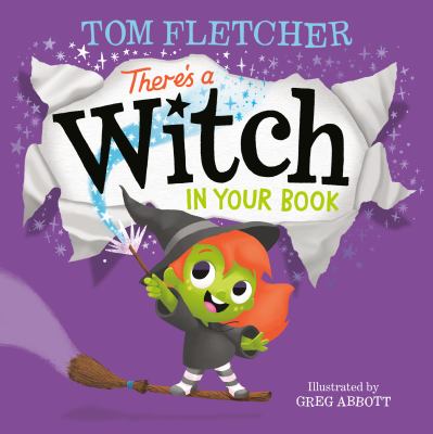 Book cover for There's a Witch in Your Book by Tom Fletcher