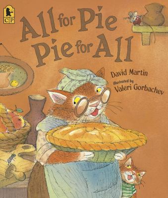 Book cover for All for Pie, Pie for All by David Martin