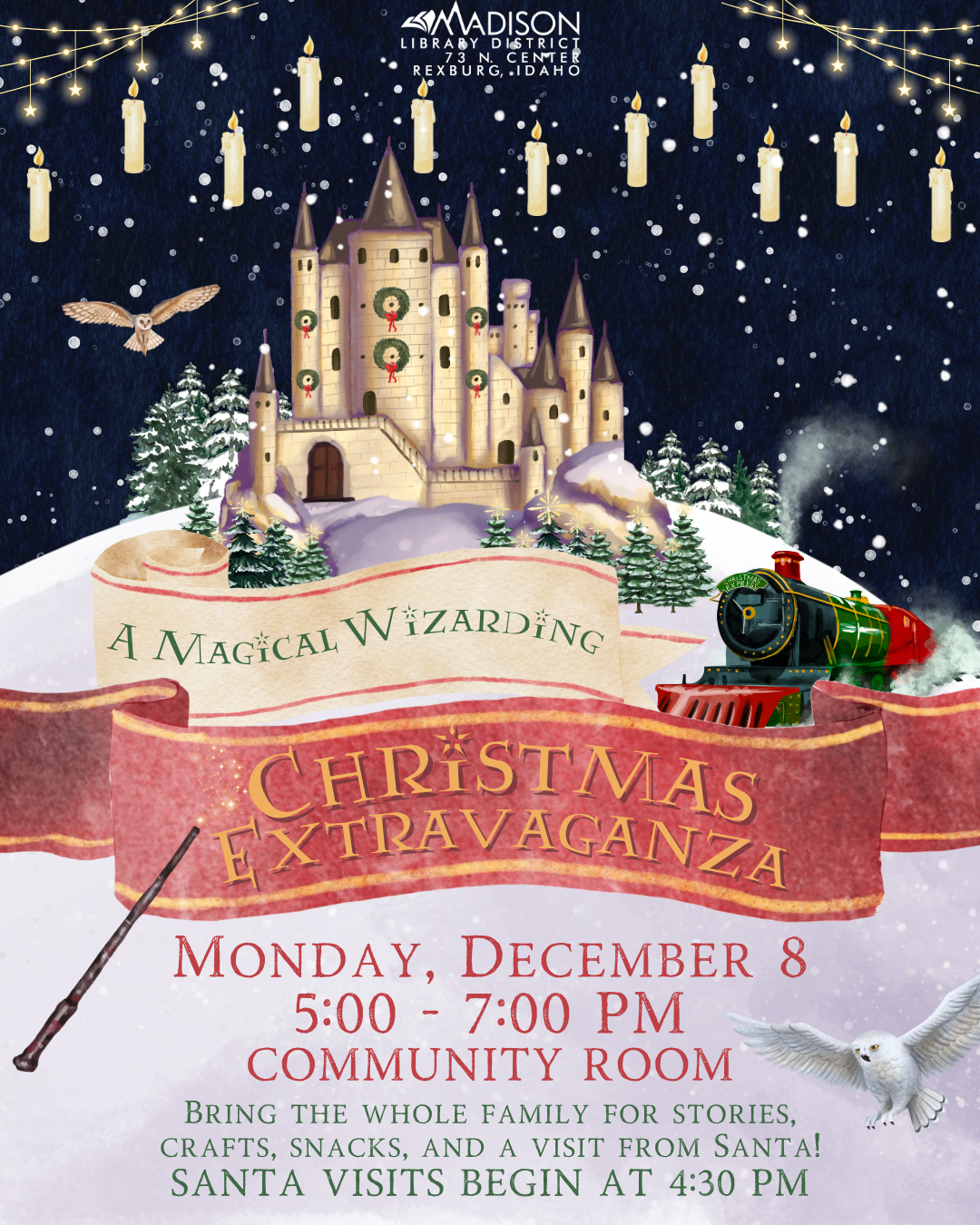 Christmas Extravaganza 2025 The Christmas Extravaganza 2025: A Magical Wizarding Christmas!