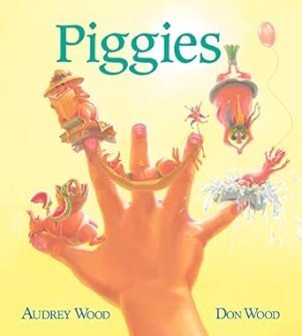Book cover for Piggies by Audrey Wood