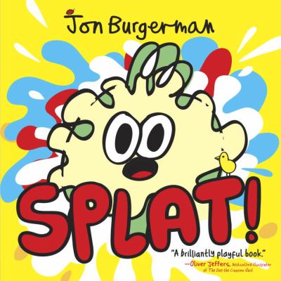 Book cover for Splat! by Jon Burgerman