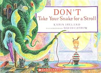 Book cover for Don't Take Your Snake for a Stroll by Karin Ireland