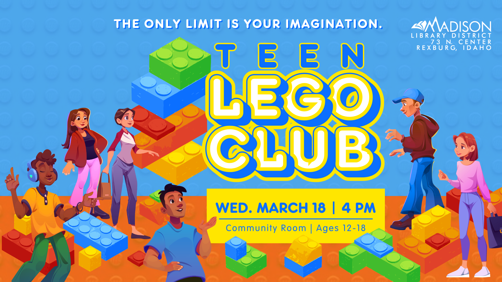 TVBLOG March Teen LEGO Armchair Traveler Challenge Logo