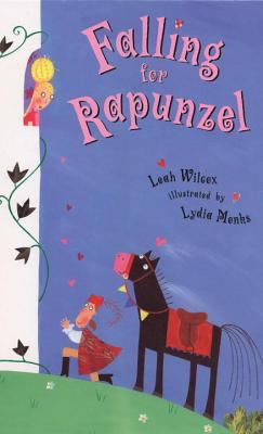 Book cover for Falling for Rapunzel by Leah Wilcox