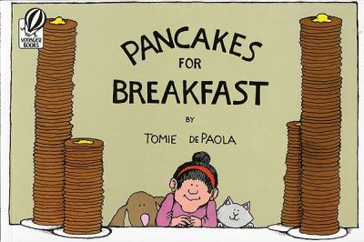Book cover for Pancakes for Breakfast by Tomie DePaola