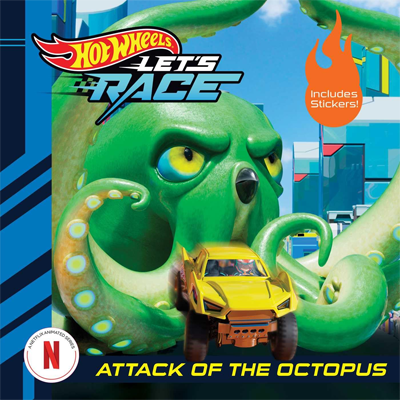 Book cover for Attack of the Giant Octopus by Eric Geron