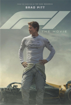 DVD cover for F1: The Movie