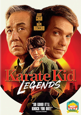 DVD cover for Karate Kid: Legends