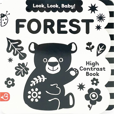 Book cover for Look, Look, Baby! Forest by Amanda Shufflebotham