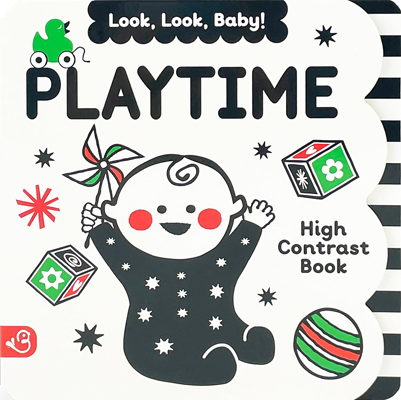 Book cover for Look, Look, Baby! Playtime by Amanda Shufflebotham