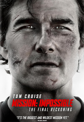 DVD cover for Mission Impossible: The Final Reckoning