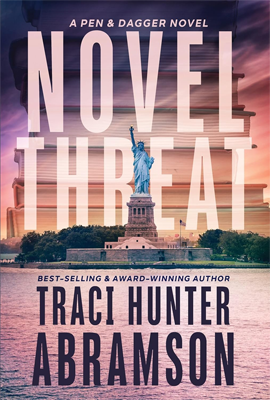 Book cover for Novel Threat by Traci Hunter Abramson