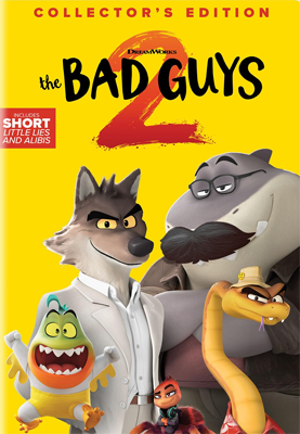DVD cover for The Bad Guys 2