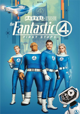DVD cover for The Fantastic Four: First Steps