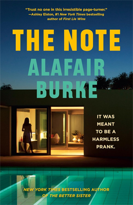 Book cover for The Note by Alafair Burke