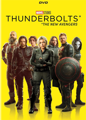 DVD cover for Thunderbolts