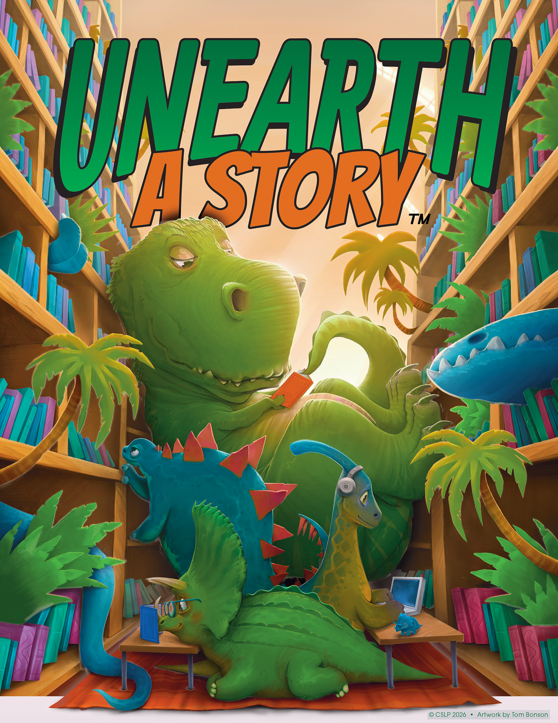2026 Summer Reading Main 2026 Summer Reading "Unearth a Story"