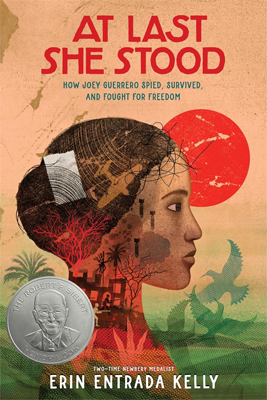 At Last She Stood by Erin Entrada Kelly Book cover for At Last She Stood by Erin Entrada Kelly