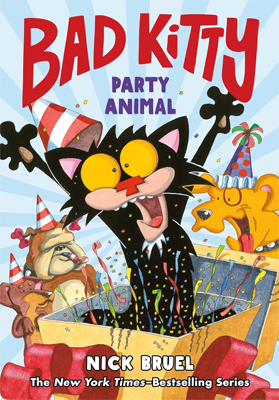 Bad Kitty: Party Animal by Nick Bruel Book cover for Bad Kitty: Party Animal by Nick Bruel