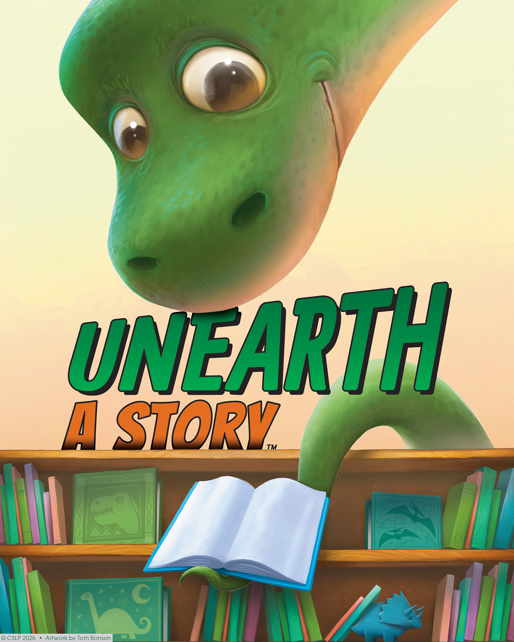 Childrens Main 26 2026 Children's Summer Reading "Unearth a Story"
