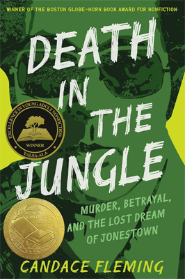 Death in the Jungle by Candace Fleming Book cover for Death in the Jungle by Candace Fleming