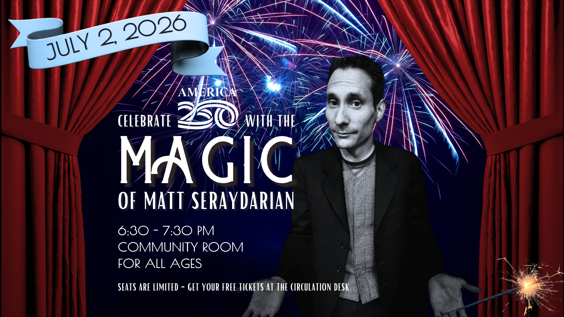 The Magic of Matt Seraydarian 2026