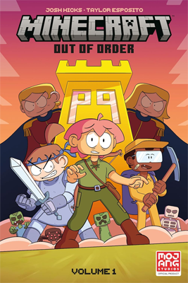 Minecraft: Out of Order Vol. 1 by Josh Hicks Book cover for Minecraft: Out of Order Vol. 1 by Josh Hicks