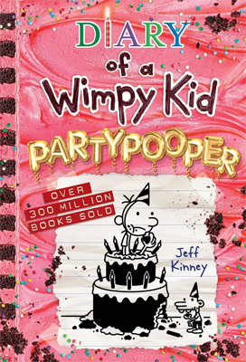 Partypooper by Jeff Kinney Book cover for Partypooper by Jeff Kinney