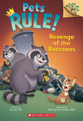 Revenge of the Raccoons by Susan Tan Book cover for Revenge of the Raccoons by Susan Tan
