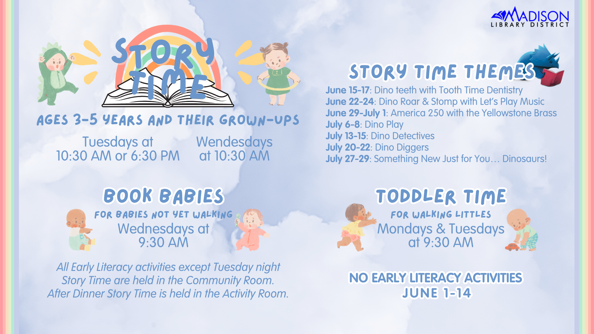 TVBLOG June-July Story Time Story Time Logo