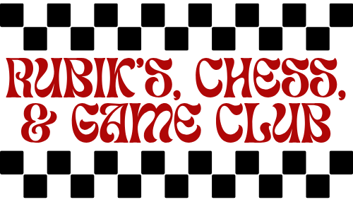 Rubik's, Chess, and Game Club logo