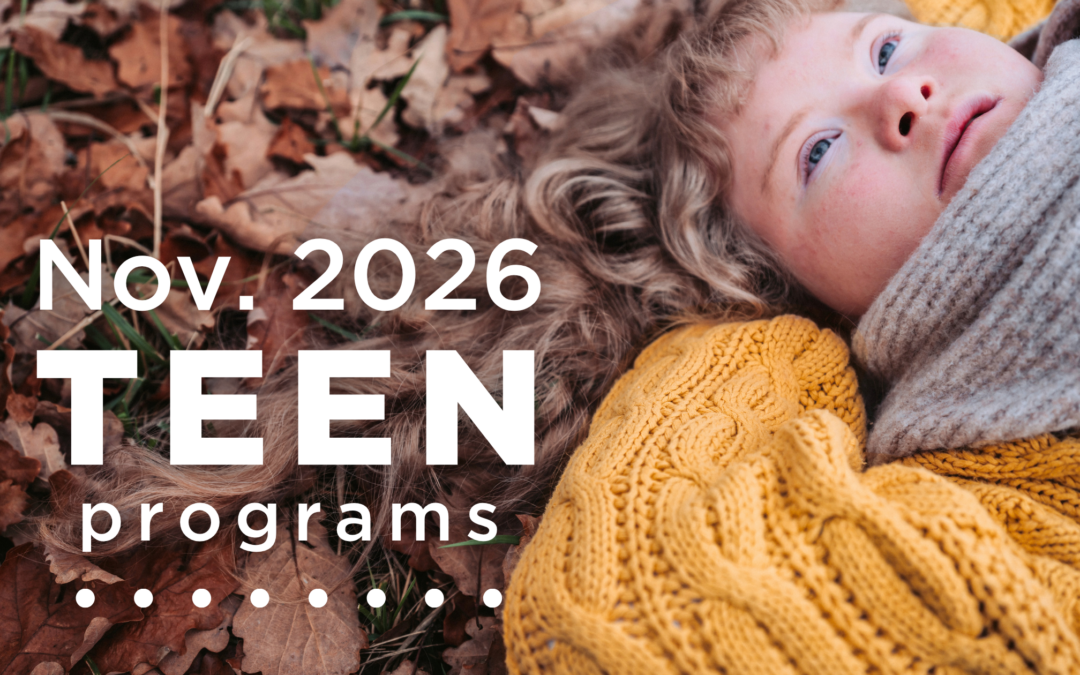 November Programs for Teens